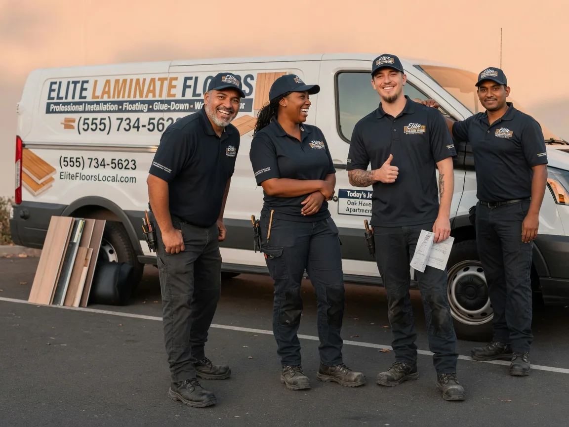 Laminate flooring installation company in Oakfield, ME